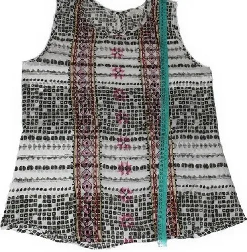 Blusa Indian Style T _ M Algodon Verde Claro M - 3