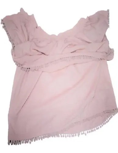 Blusa Sybila -falabella T L - Holgada Mujer Rosa -algodón Rosa Claro M - 7