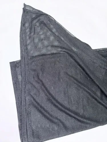 Bufanda Pashmina Negra De Red 85 Cm X 1,60 M Tactica Spf Negro Liso L - 8