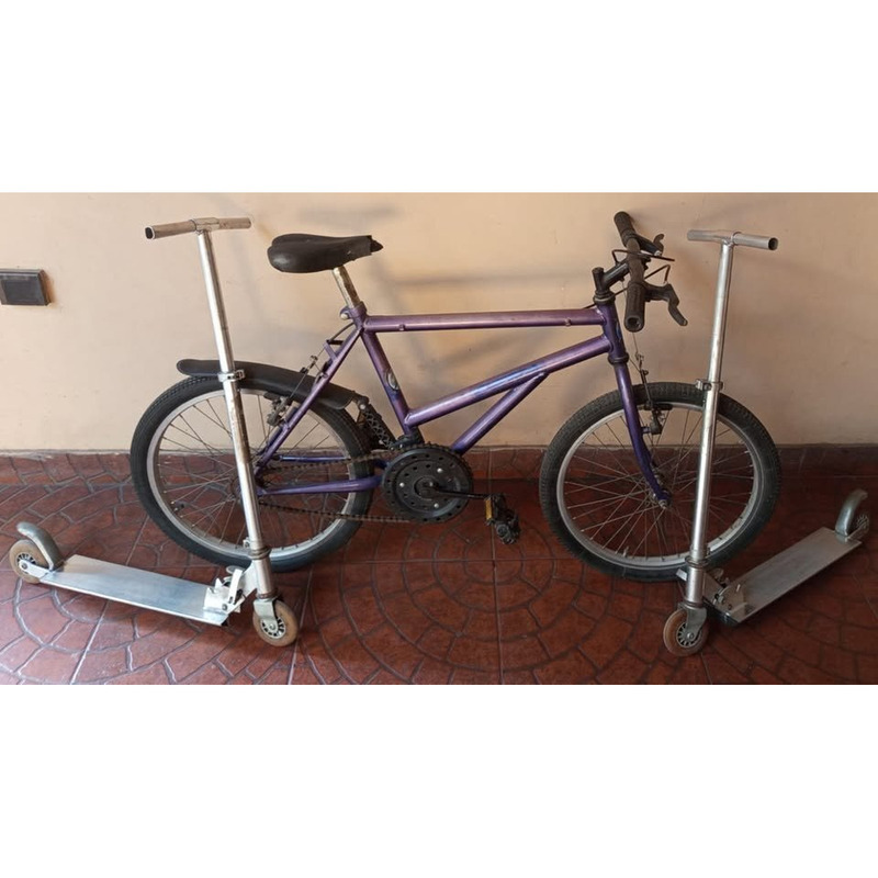Combo Bici y Monopatines