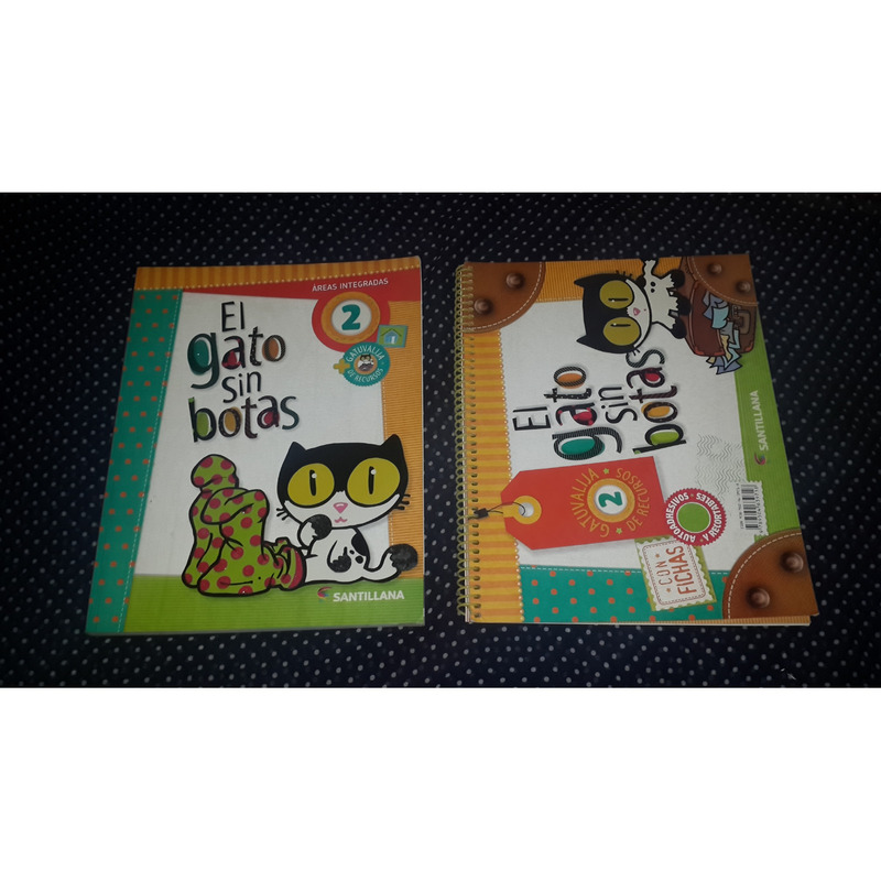 El Gato Sin Botas 2 Santillana Libro + Fichas 2° Grado - Santillana