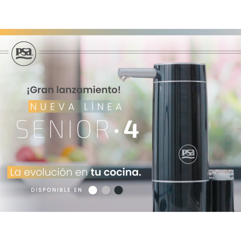 Purificador De Agua PSA Senior 4 Nero Varios Colores Disponibles - 6