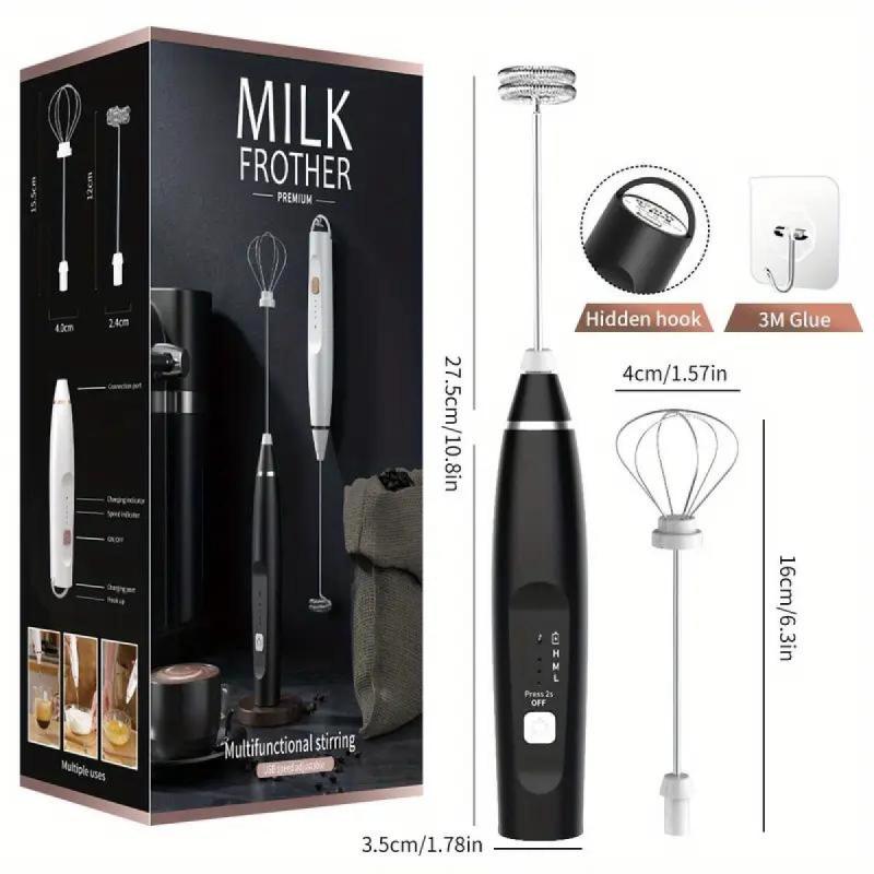 Espumador De Cafe Portatil USB Acero Inoxidable Buena Calidad