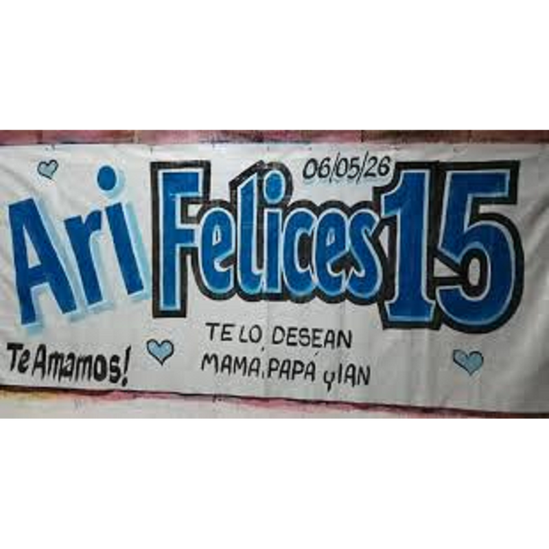 CARTELES PARA CUMPLEAÑOS CÓRDOBA