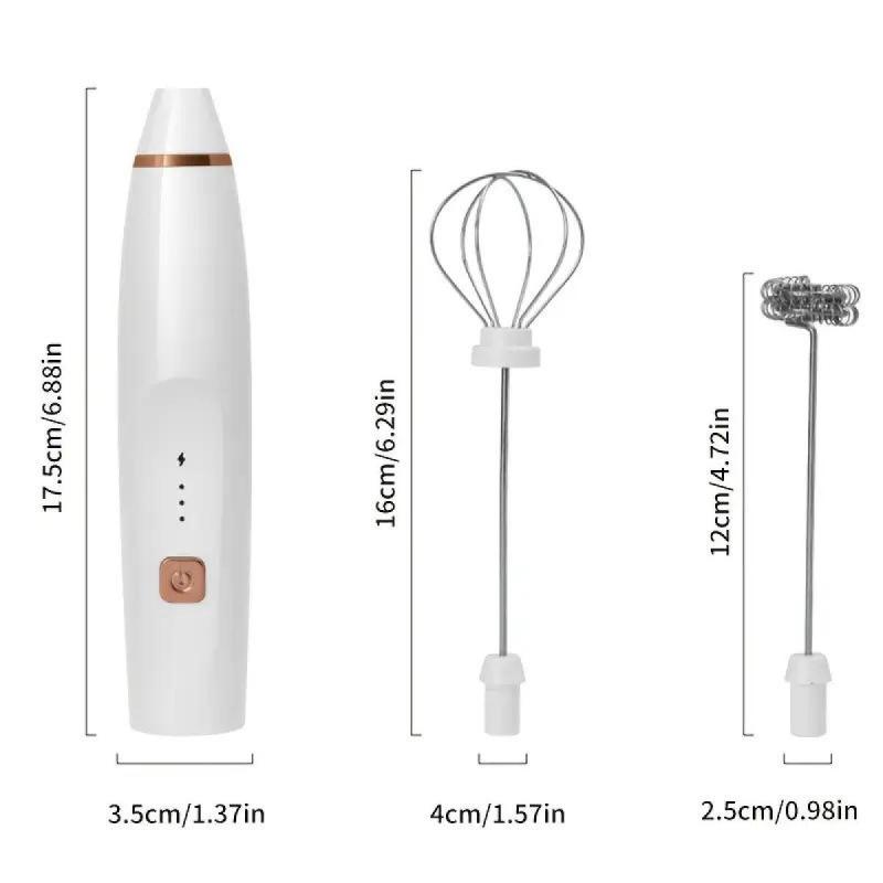 Espumador De Cafe Portatil USB Acero Inoxidable Buena Calidad - 3