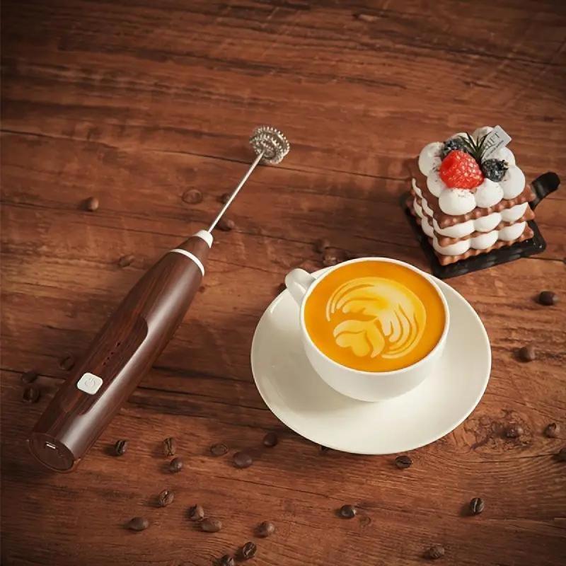 Espumador De Cafe Portatil USB Acero Inoxidable Buena Calidad - 4