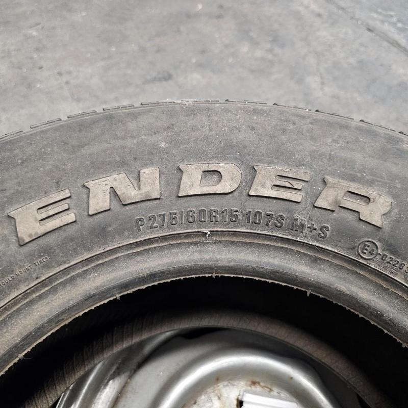 Juego Llanta con Cubiertas HANKOOK Defender Off road