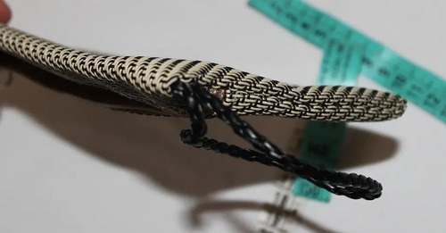 Cartuchera Tejida Se-mi Rígida Beige Liso - 5