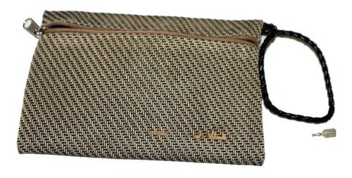 Cartuchera Tejida Se-mi Rígida Beige Liso - 6