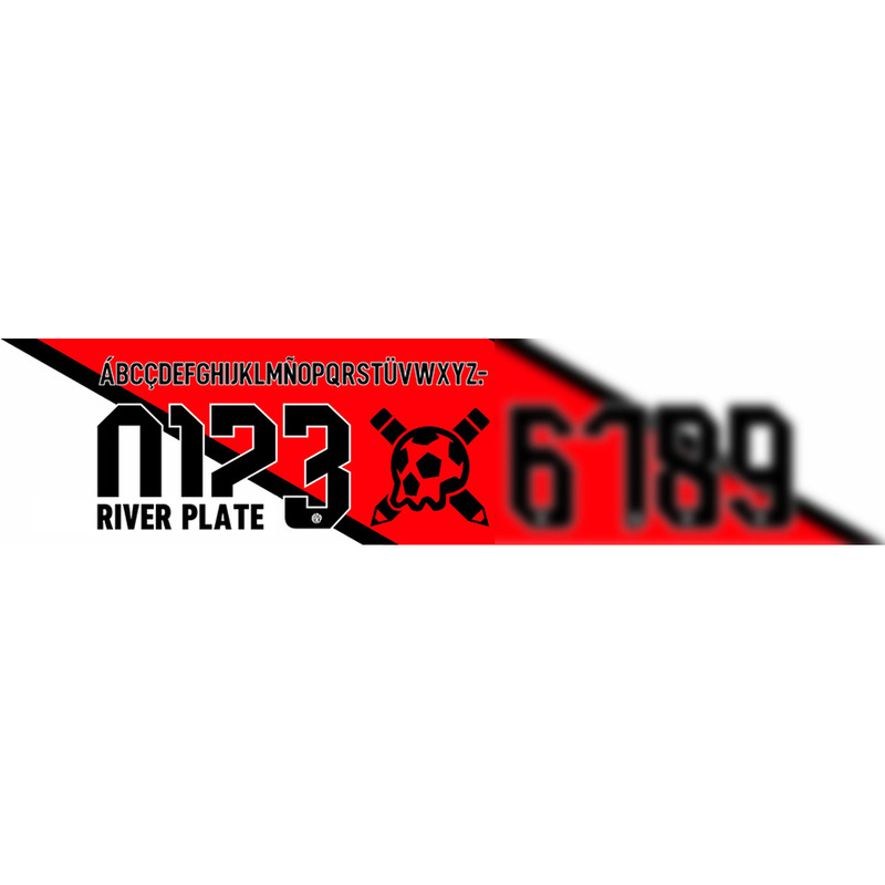 Tipografía River Plate 2026 LEER