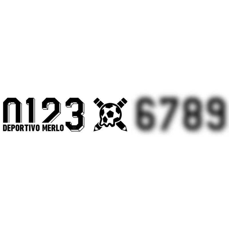 Tipografía Deportivo Merlo 2026 LEER