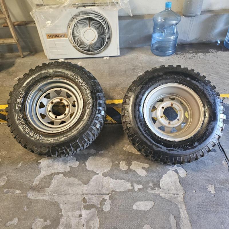 Juego Llanta con Cubiertas HANKOOK Defender Off road