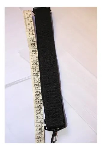 Correa Para Cartera Bolso O ... 109 Cm 3 Cm Regulable Negro - 6
