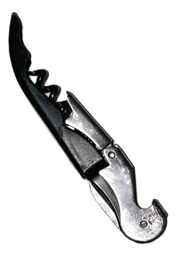 Destapador Sacacorchos Dos Tiempos Doble Impulso 12 Cm Mozo