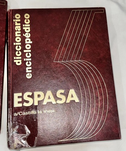 Diccionario Enciclopédico Espasa Calpe 5 T 1993 Mapas Ilustr - 6