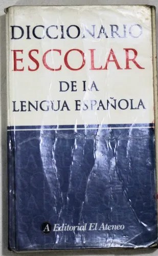Diccionario Escolar De La Lengua Española Bolsillo, Ateneo,