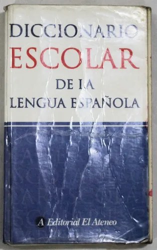 Diccionario Escolar De La Lengua Española Bolsillo, Ateneo, - 2