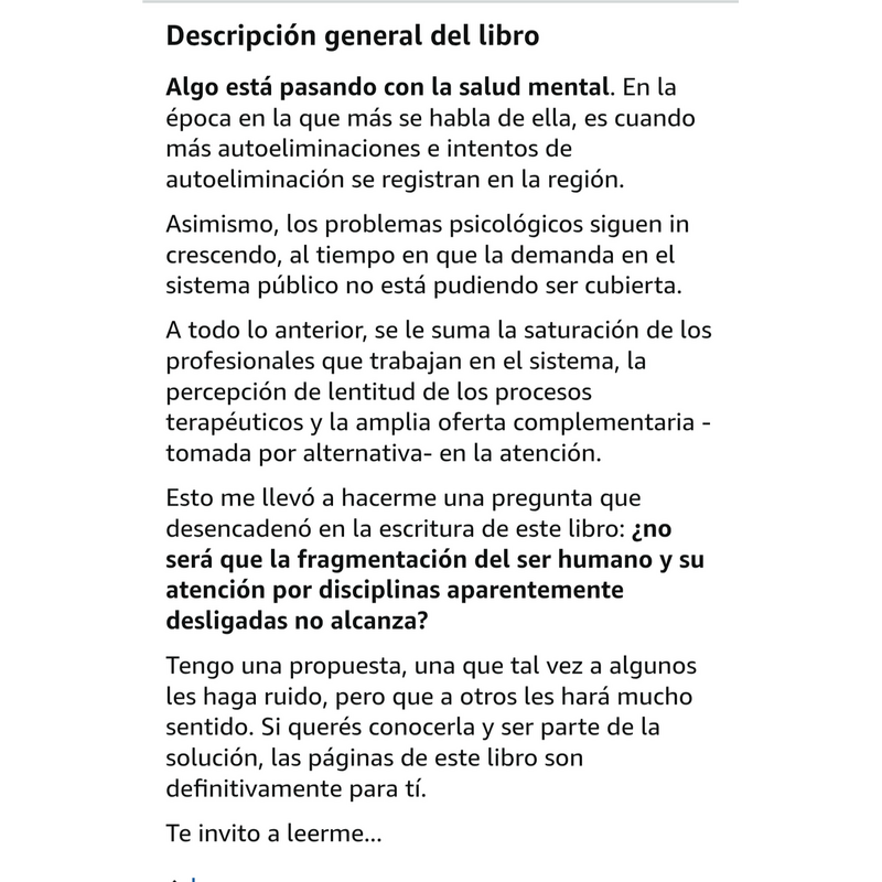LIBRO: "PUNTO CIEGO" Autor: Eduardo Walter Diaz Gomez - 8