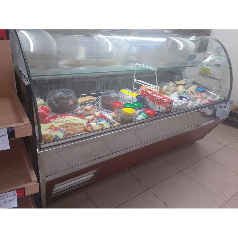 Heladera Exhibidora vidro Curvo