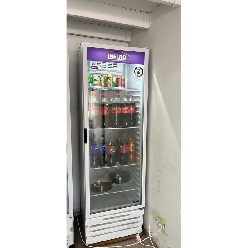 Heladera Exhibidora Vertical Inelro Mt - 450 437 Lt 1 Puerta