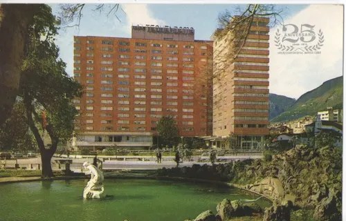 Antigua Tarjeta Postal Hotel Tequendama Bogotá Por Pan Am