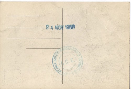 Tarjeta Postal Expo Industrial Italiana En Buenos Aires 1968 - 2