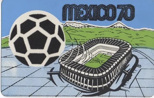 Tarjetas Postales Laper Mundial De Futbol Mexico 1970 - 5