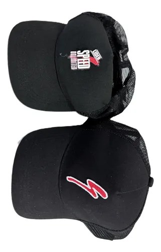 Gorra Trucker Negra Logo Speed Unlimited X 2 Gabardina Negro M Liso