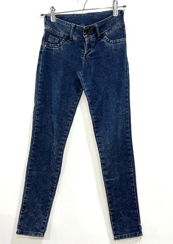 Jean Talla 40 Azul Nevado Urko Elastizado Tela Fina Calce Azul Claro Nevado M-l
