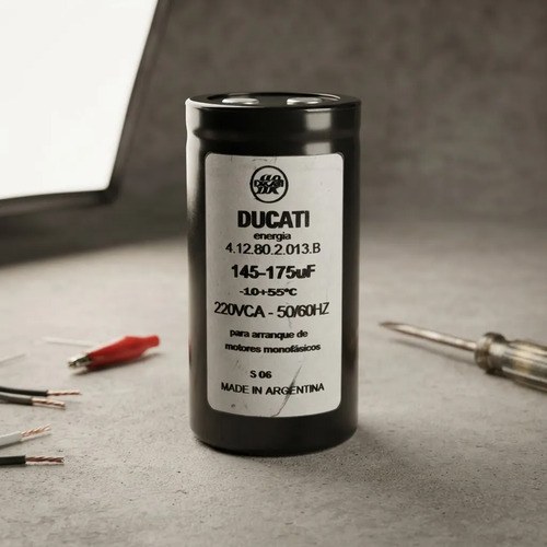 Capacitor Electrolitico De Arranque De Motor 145 - 175 Uf