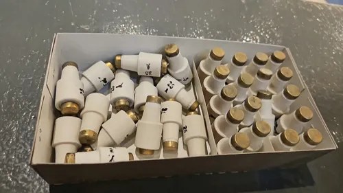 Fusibles 25a Ceramica Diazed 250v - 3