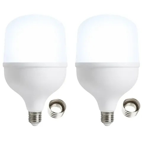 Pack X 2 Lamparas Galponeras Led 100w Luz Fria 6500k E27 E40 Alta Potencia France Blanco Frío