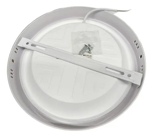Plafon Redondo 24w De Aplicar Bellallux Luz Fria Ubid Blanco Frío - 3