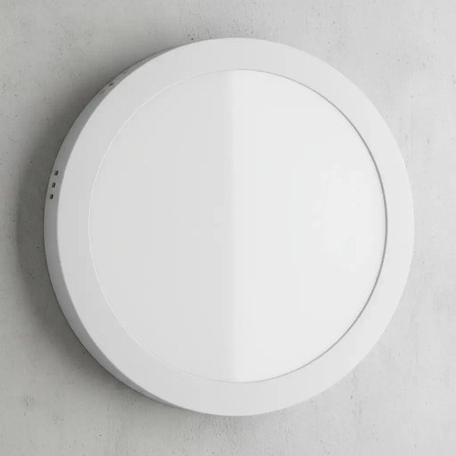 Plafon Redondo 24w De Aplicar Bellallux Luz Fria Ubid Blanco Frío - 6
