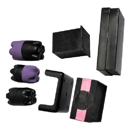 Organizador De Escritorio Negro Set Oficina - 9