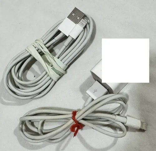 Pack iPhone + 2 Cable Usb Compatible Lightning 1 Metro Blanco - 4