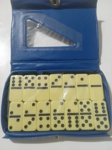 Domino De Viaje Mini 28 Fichas Alto Impacto Con Estuche