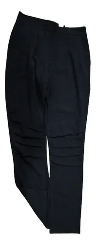 Pantalon Mujer Poliest Negro Travel Couture T 44 Importado Negro Liso 44 - 10