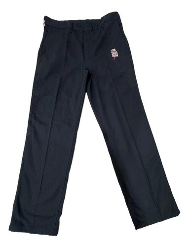 Pantalón Negro De Gabardina De Hombre Speed Unlimited T48 Negro Liso 48 - 2
