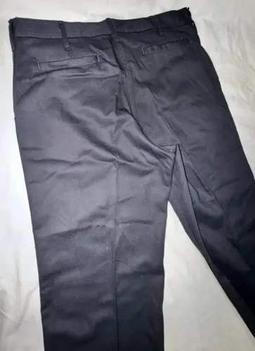 Pantalón Negro De Gabardina De Hombre Speed Unlimited T48 Negro Liso 48 - 4