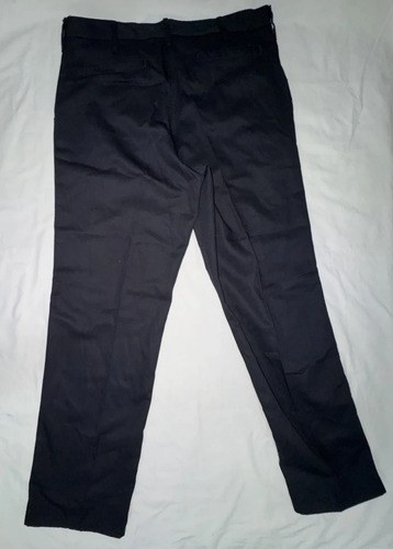 Pantalón Negro De Gabardina De Hombre Speed Unlimited T48 Negro Liso 48 - 6
