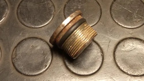 Tapón Acero 19mm Aceite Y Otros Usos Amarillo
