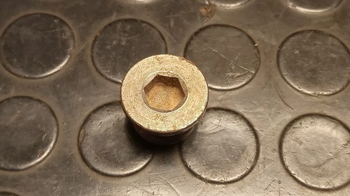 Tapón Acero 19mm Aceite Y Otros Usos Amarillo - 2