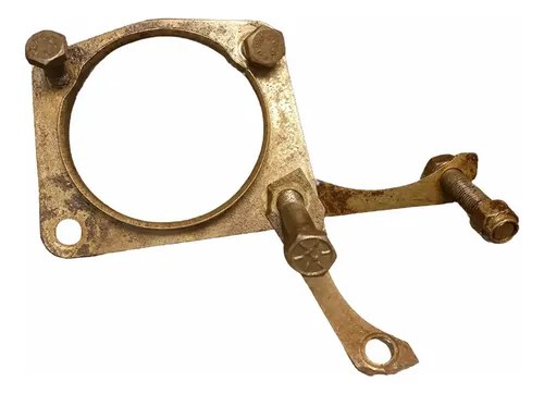Tornillos / Reten Anclaje Soporte Caliper Ford Falcon Orig. Dorado Oscuro
