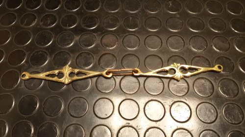 Antiguos Eslabones / Cadena De Bronce Para Luminaria