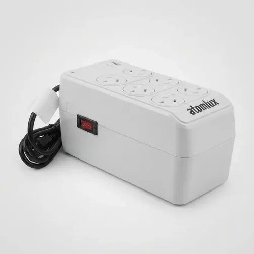 Estabilizador De Tensión Atomlux R R1000c 1000va Con Usb Gris