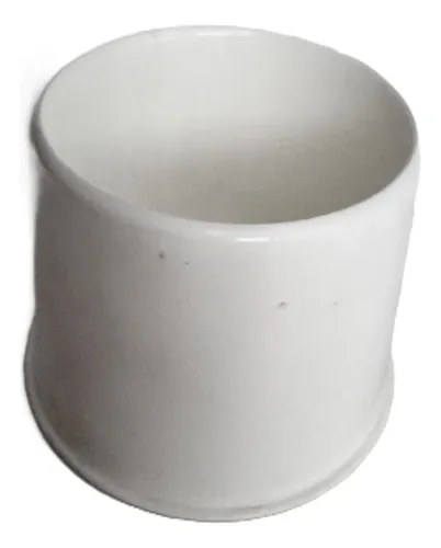 Recipiente Depósito Cepillo Para Inodoro Y Jabonera Blanco