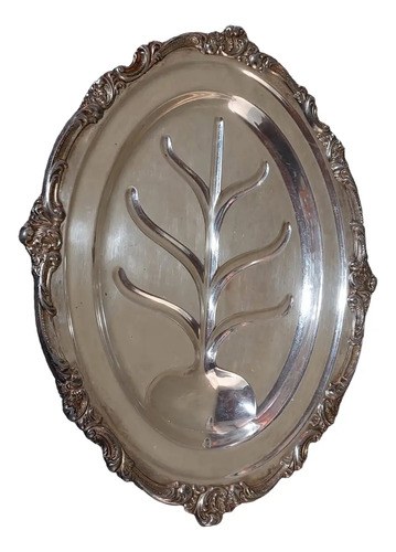 Bandeja Metal Plateado Gorham - Usa Plateado