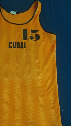 Camiseta Basquet Años 80 Cudal Jugador Consultar Stock 15 Naranja L - 2