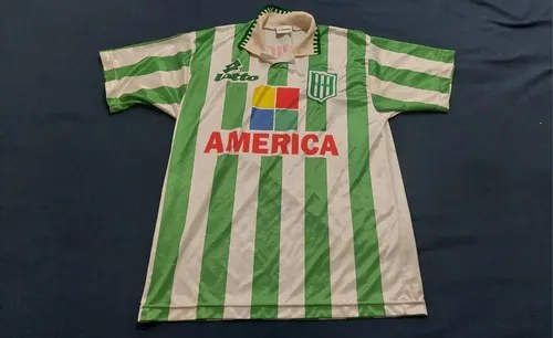 Camiseta Vieja Colecc. Banfield Lotto Consultar Stock Verde L